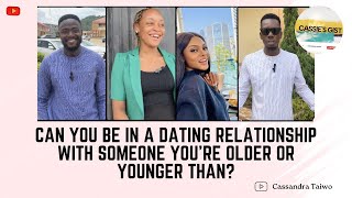 CAN YOU BE IN A DATING RELATIONSHIP WITH SOMEONE YOU’RE OLDER THAN OR YOUNGER THAN? 🤔