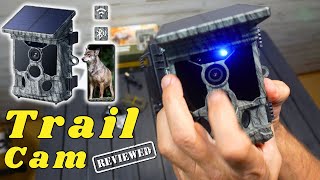 Solar Powered Trail Camera 46MP 4K - Unboxing/Review