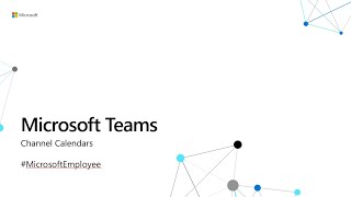 Microsoft Team Channel Calendars