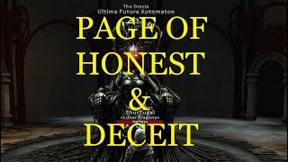 Shroud of the Avatar Page of Honesty and Deceit