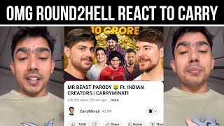 ROUND2HELL REACT TO CARRY Minati New Parody Video