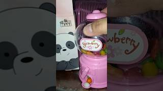 WE BARE BEARS & MINI GUMBALL MACHINE #shortvideo #ytshorts