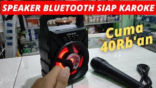 Speaker Bluetooth Siap Karoke Harga 40rb'an dari merek XTM-5009