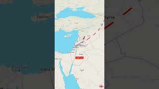 Distance between Telavi Georgia to Tel Aviv Palestine #moscowregion #aviation #ukrainerussiaborder