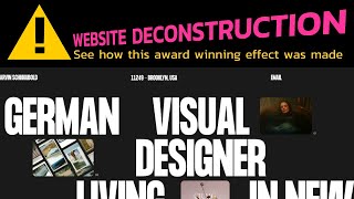 Website Deconstruction: Drop Down Descramble from Marvin Shwaibold