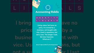 Free accounting riddle #accounting #riddles #musica #learning #education