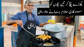 Delicious Rahi Pakora - Iqbal Nagar Pakoray - Pakistani Street Food