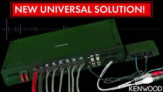 2018 KENWOOD eXcelon XR600-6DSP New Universal iDataLink Maestro AR Solution!