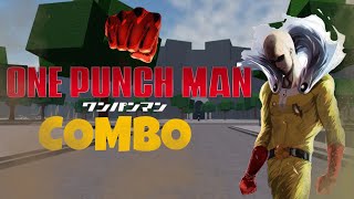 One punch man combo in strongest battleground