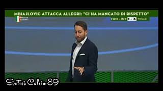 CLAMOROSO MIHALOVIC: ATTACCA ALLEGRI SULLA SCELTA DELLA FORMAZIONE CON LA SPAL CI HA MANCATO DI....