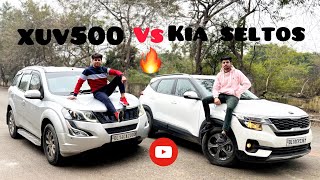 Kia seltos vs Xuv 500 drag race || ये तो होना ही था😂🔥