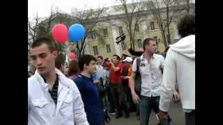 Астрахань 2012.04.15 путниг, провокация властей