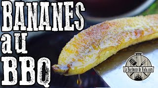 3 Recettes FACILES et RAPIDES autour de la BANANE au Barbecue 🍌🍌🍌