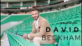 Ex-England star David Beckham waiting for 2022 FIFA World Cup draw ceremony