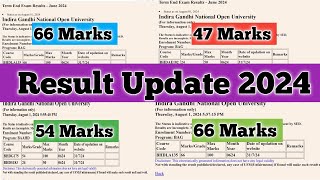 IGNOU Result Update 2024 IGNOU Exam Results Update June 2024