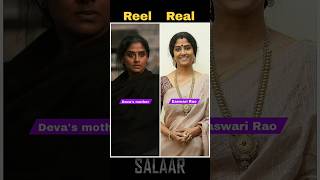 Salaar part 1 Reel vs Real Cast With Name. #darlingprabhas #reelvsreal #cast