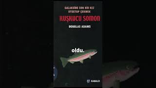 Kuşkucu Somon - Douglas Adams #shorts #kitap #books