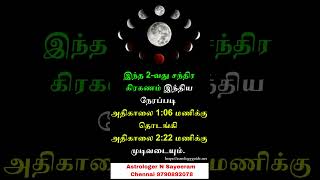 சந்திர கிரகணம்   October 29, 2023 நேரம் #shorts