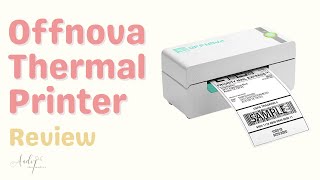 OFFNOVA Thermal Printer | Sticker Printer | Small Business Packaging Idea | Canva