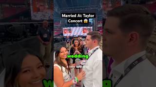 Married During Taylor Swift Concert…