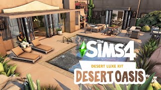 Desert Oasis || The Sims 4 Desert Luxe Kit: Speed Build