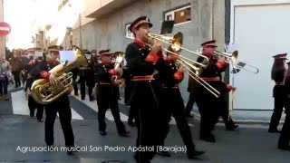 Semana Santa Segovia 2016. Certamen de bandas en San Lorenzo. Hermanamiento.