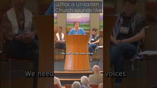 What a Unitarian Church Sounds Like. #Shorts #religion #philosophy #unitarianuniversalist