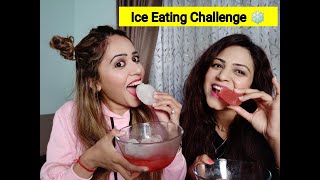 Ice Eating Challenge #iceasmr #icechallenge