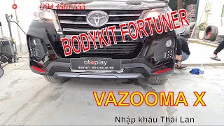 Độ body kits xe Fortuner mẫu Vazooma X cực ngầu tại OTOPLAY