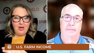 Brown breaks down shift in farm income