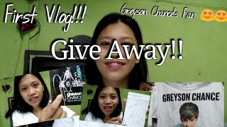 FIRST VLOG | 100 SUBSCRIBERS GIVE AWAY (GREYSON CHANCE) | MISTYVLOG#1 ♥️