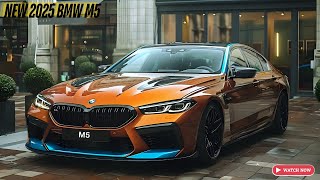 Представлен новый BMW M5 2025 года — самый мощный седан BMW!