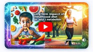 Long-Term Impact of Childhood Diet on Adult Metabolism