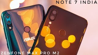 Redmi Note 7 vs Asus Zenfone Max Pro M2 Camera Comparison,Redmi Note 7 India Camera Test,GCAM,Review