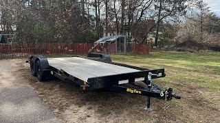 Big Tex 70 CH Trailer Review