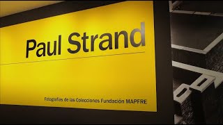 Montaje exposición "Paul Strand"