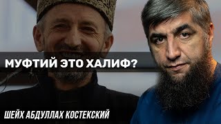 Муфтий это халиф? - шейх Абдуллах Костекский