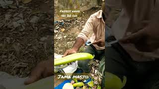 fastest knife- Jama Masjid sector 20 chandigarh #shorts #fastestknife #youtubeshorts