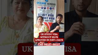 Without IELTS UK Study Visa