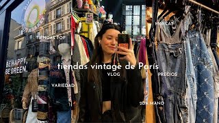 VLOG: Visita conmigo las MEJORES TIENDAS VINTAGE de PARÍS!