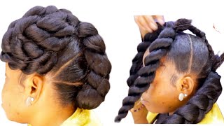 Beautiful, Quick And Easy Elegant Updo Hairstyle You Should Try Now