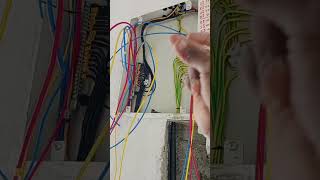 electrician work AC DB dressing