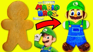 The Super Mario Bros Movie LUIGI Gingerbread Man Cookie Decoration