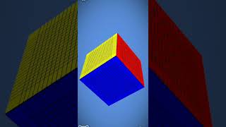 Rubik's Cube Solve (20×20) Under 30s Pattern tutorial #Shorts #ytshorts #Viralvideo