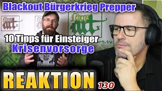 Blackout Bürgerkrieg Prepper 10 Tipps für Einsteiger in die Krisenvorsorge SURVIVAL-PRO reagiert 130