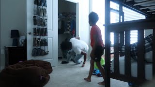 Drop Dead Prank On My Little Cousins (they failed)