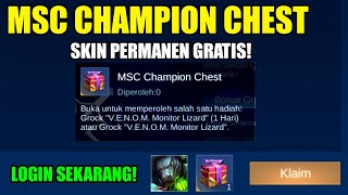 LOGIN SEKARANG JUGA! KLAIM SKIN EPIC VENOM GROCK GRATIS! - MOBILE LEGENDS