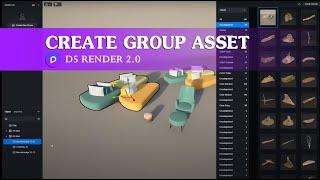 Create Group Asset D5 Render 2.0 | Visual Channel