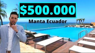 Inside a $500,000 Condo In The Most Exclusive Building in Manta 🇪🇨 The Oceania building 🏢