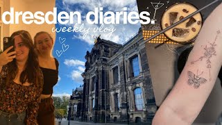 Dresden Diaries ✨ Neues Tattoo, Staatsexamen vorbereiten & Wohnungstanzparty (Weekly Vlog)